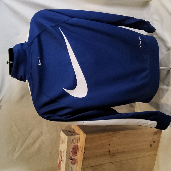 Nike Double Swoosh zipup workout jacket Activewear gym clothes S - Picture 4 of 6